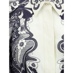 Alemais Multicolor Linen Casual Dress