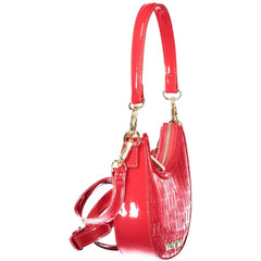Mario Valentino Red Polyethylene Women Handbag