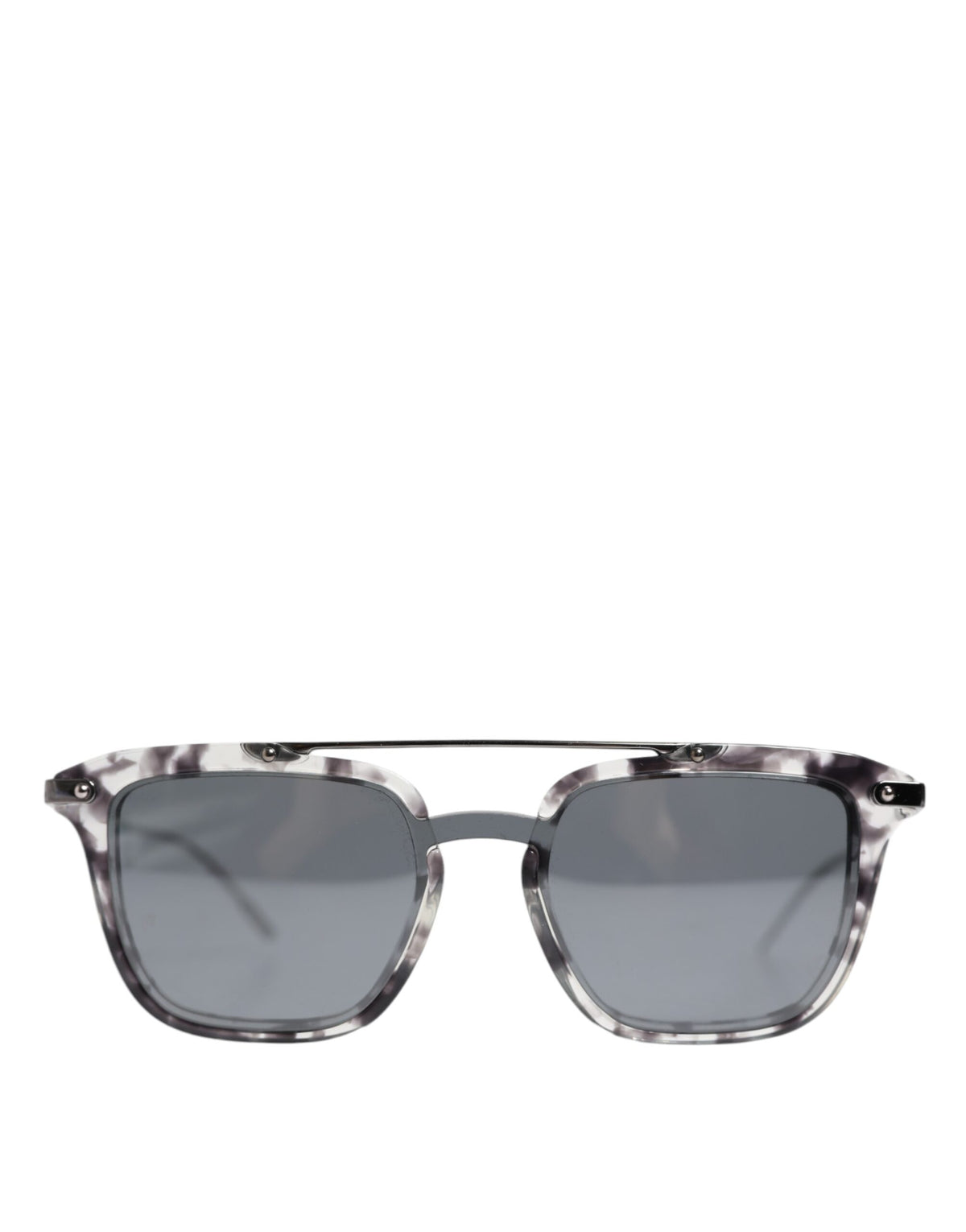Dolce & Gabbana Gray Havana Acetate Square DG4327 Eyewear Sunglasses