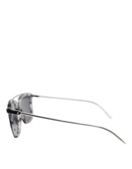 Dolce & Gabbana Gray Havana Acetate Square DG4327 Eyewear Sunglasses