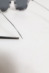 Dolce & Gabbana Gray Havana Acetate Square DG4327 Eyewear Sunglasses