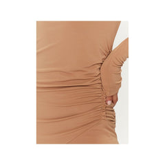 PINKO Beige Viscose Dress