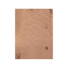 PINKO Beige Silk Women Shirt