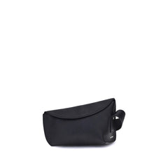 Alexander McQueen Black Calf Leather Bos Taurus Shoulder Bag