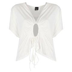 PINKO White Viscose Tops & T-Shirt