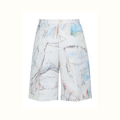 Alexander McQueen Beige Polyester Shorts