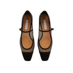Aquazzura Black Calfskin Pumps
