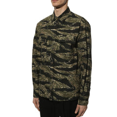 Dolce & Gabbana Green Cotton Pattern Shirt