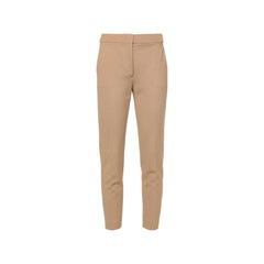 Max Mara Brown Elastane Cropped Pants