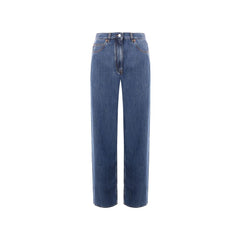 Valentino Wide Leg Denim Jeans