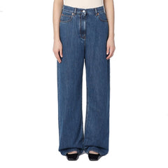 Valentino Wide Leg Denim Jeans