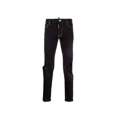 Dsquared² Black Cotton Slim Fit Jeans