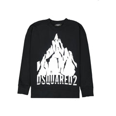Dsquared² Black Cotton Sweatshirt