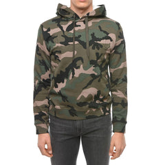 Valentino Camouflage Pattern Hoodie Sweatshirt