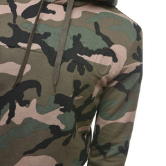 Valentino Camouflage Pattern Hoodie Sweatshirt