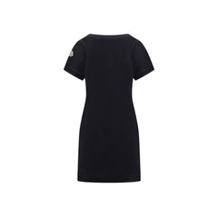Moncler Cotton Logo Mini Dress