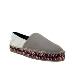 Off-White Leather Espadrilles