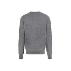 Brunello Cucinelli Gray Cashmere Men Sweater