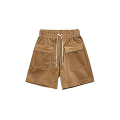 Comme Des Fuckdown Brown Cotton Short