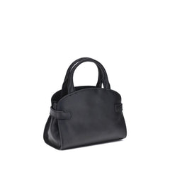 Coccinelle Black Calf Leather Bos Taurus Handbag