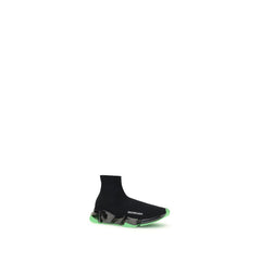 Balenciaga Black Polyester Athletic Sneakers
