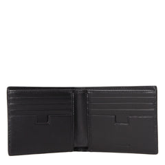Testoni Black Leather Wallets