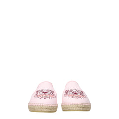 Kenzo Pink Fabric Espadrilles