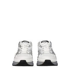 Valentino Garavani White Fabric Athletic Sneakers
