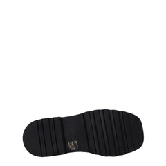 Dolce & Gabbana Black Leather Slip-On Loafers