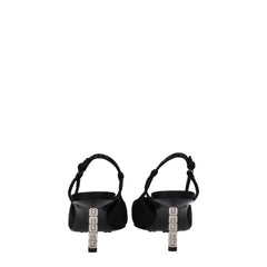 Givenchy Black Fabric High Heel Pumps