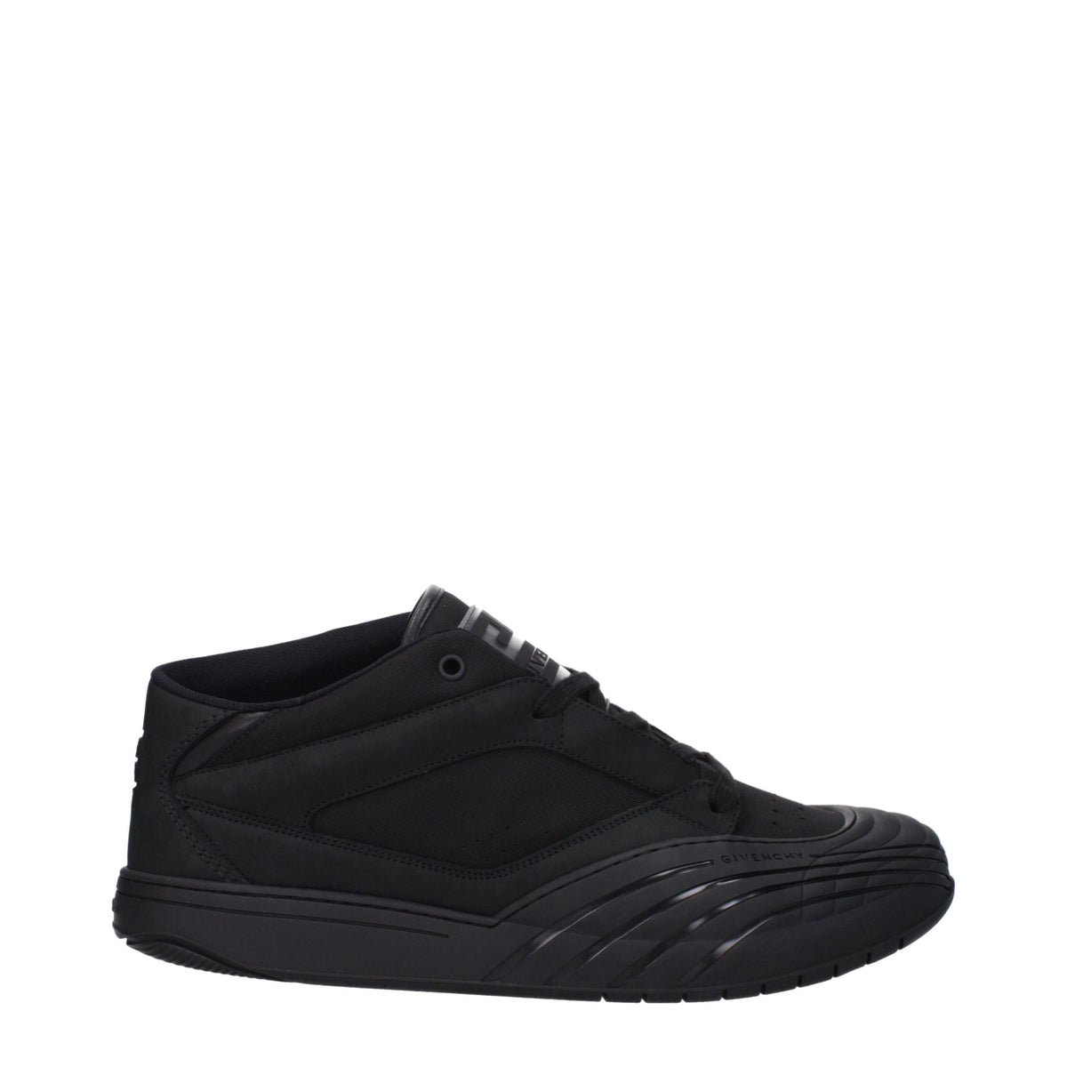 Givenchy Black Fabric Low Tops