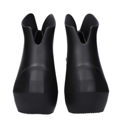 Givenchy Black Cotton Wedge Sandals