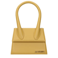 Jacquemus Yellow Leather Handbag