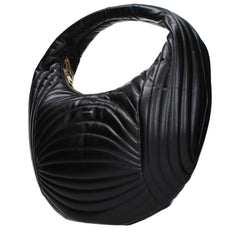 Salvatore Ferragamo Black Leather Handbag
