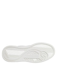 Dolce & Gabbana White Miami Leather Low Top Sneakers Shoes