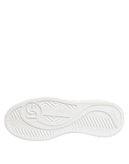 Dolce & Gabbana White Miami Leather Low Top Sneakers Shoes