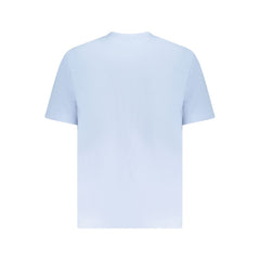 Hugo Boss Blue Cotton Men T-Shirt
