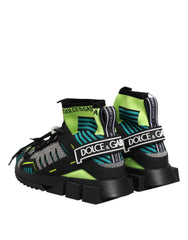 Dolce & Gabbana Multicolor Sorrento Socks Men Sneakers Shoes