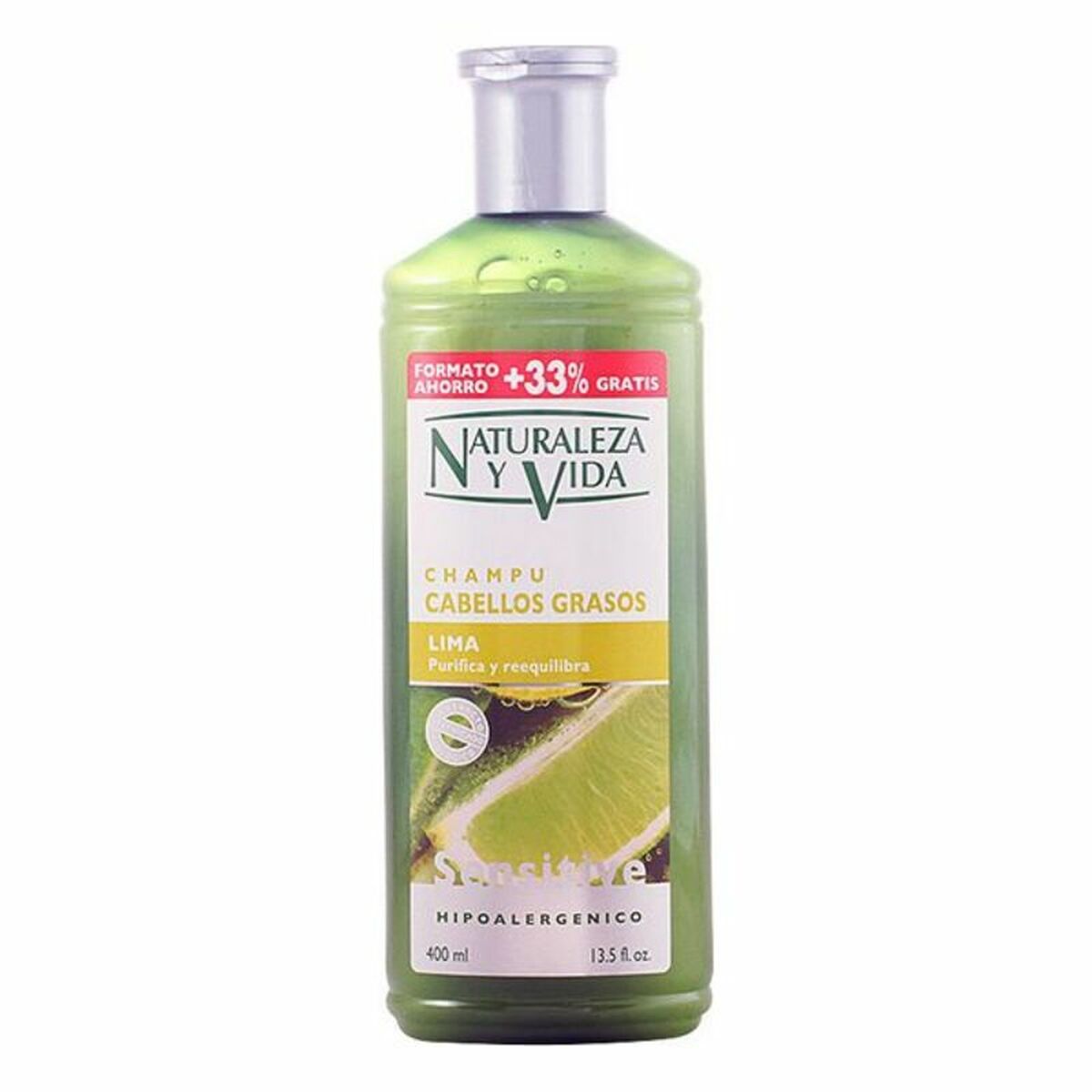 Shampoing Purifiant Sensitive Naturvital Champu Sensitive 100 ml 400 ml (400 ml)