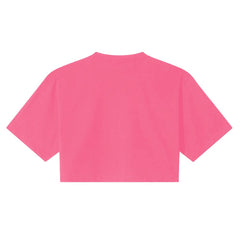 Comme Des Fuckdown Fuchsia Cotton Women T-Shirt