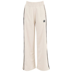 Comme Des Fuckdown Beige Cotton Women Pant
