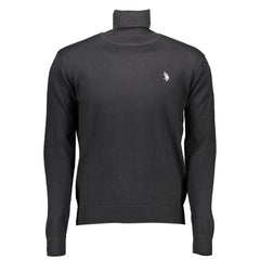U.S. POLO ASSN. Black Cotton Sweater