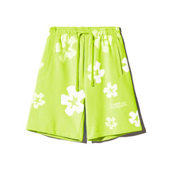 Comme Des Fuckdown Green Cotton Short