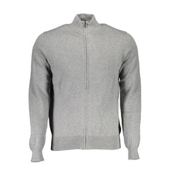 North Sails Grigio Cotton Men Cardigan