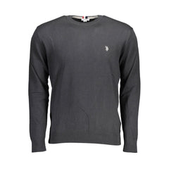 U.S. POLO ASSN. Black Cotton Men's Shirt