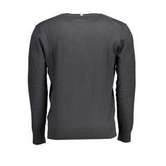 U.S. POLO ASSN. Black Cotton Men's Shirt