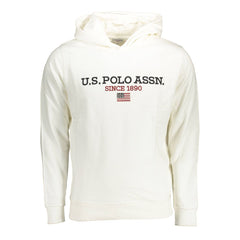 U.S. POLO ASSN. White Cotton Men's Sweatshirt