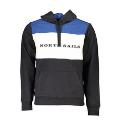 North Sails Black Cotton Men's Sweatshirt
