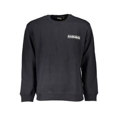Napapijri Black Cotton Sweatshirt