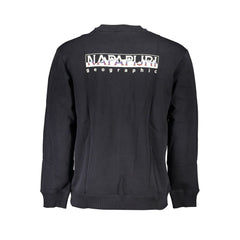 Napapijri Black Cotton Sweatshirt